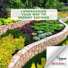 Landscaping Your Way To Energy Savings In 2020 Garden Yard Ideas Concrete Landscape Edging Landscape Edging