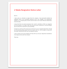 Resignation letter notice writing tips. Resignation Letter Template Format Sample Letters With Tips