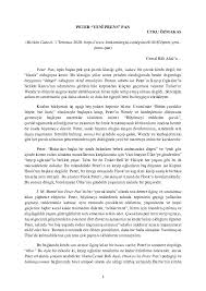 Peter Pan Research Papers Academia Edu