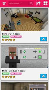 Furniture mod for minecraft pe funciona garantizado en minecraft pocket edition . Nedlaes Furniture Mod Gratis App Apk