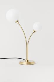 Metal Table Lamp Gold Coloured Home All H M Gb In 2020 Metal Table Lamps Table Lamp Gold Table Lamp