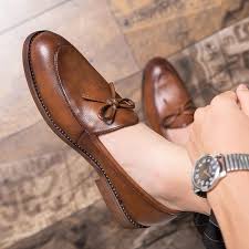 Men casual shoes sneakers loafers breathable comfort walking shoes fashion driving shoes luxury leather shoes for male business work office dress outdoor blue 14 $39.99 $ 39. Fashion Big Size Men S Business Leather Shoes Casual Loafers Jumia Nigeria