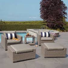 San Rafael 5 Piece Chair And Ottoman Set Patio Seating Sets Patio Seating Outdoor Furniture Sets