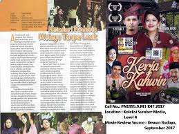 The movie shows how chaotic a village wedding can be, but at the same time, it is what makes malaysian culture unique. Movie Review On Kerja Kahwin Upsi Perpustakaan Tuanku Bainun