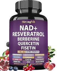 NAD+ Supplement with Nicotinamide Riboside and Resveratrol 1000mg