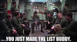 YARN | You just made the list buddy. | Stripes (1981 ...