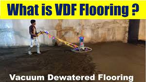 What Is Vdf Flooring Vacuum Dewatered Flooring Youtube