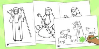 39+ good shepherd coloring pages for printing and coloring. The Lost Sheep Colouring Pictures Primary Resource