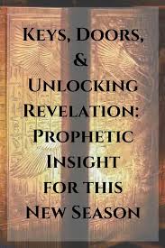 If you did not go to seminary and still desire to learn, this is one resource you should try. Keys Doors Unlocking Revelation Prophetic Insights For This New Season Bible Christian Jesus Prophet Revelation Insight