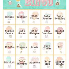 Beste baby anzug hochzeit sommer jungen kleidung set 1 jahr. Free Baby Shower Bingo Cards Your Guests Will Love