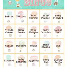 Spiele das kostenlose spiel springo bingo! Free Baby Shower Bingo Cards Your Guests Will Love