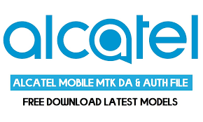 Only support models authentication with unlocktool; Alcatel Mobile Mtk Da Auth File Latest Models Free Download 2021