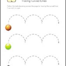 tracing lines worksheets preschool tip junkie