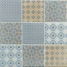 Vintage mosaic / blue mosaic. Geobright Blue Mosaic Tile Western Distributors