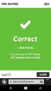 The Fact That This Happened To Me Worst Kahoot Of My Life Not To Mention The Fact That I Was Behind Someone Who Named Themselves Duh Funny Names Kahoot Names