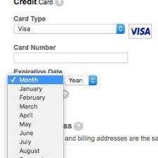 You have to enter credit card expiration date when using your card online but have you ever wondered what is the purpose of such expiry date? Format The Expiration Date Fields Exactly The Same As The Physical Credit Card 90 Get It Wrong Articles Baymard Institute