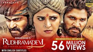 Rudhramadevi 2d Hindi Full Hd Movie Anushka Shetty Allu Arjun Rana In 2020 Hd Movies Anti Piracy Hindi Movies
