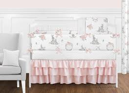 Find baby crib bedding set from a vast selection of blankets & throws. Blush Pink And Grey Woodland Boho Dream Catcher Arrow Gray Bunny Floral Baby Girl Nursery Crib Bedding Set With Bumper By Sweet Jojo Designs 9 Pieces Watercolor Rose Flower Only 189 99