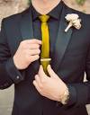 Adler Wedding - Black Suit with Gold Tie