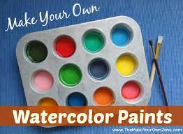 How To Make Homemade Watercolor Paints