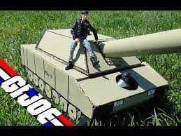 Hasbro has revealed many of their new products from the gi joe retaliation toy line for 2012 which just happens to include a sdcc decepticon shockwave hiss tank! Custom Rocket Firing G I Joe Cardboard Tank Mobat Abrams Youtube