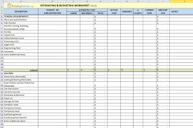 This is a kind of form that you can either create yourself (provided you know what should be included) or download as a template and edit it as needed. Free Construction Estimate Templates Collections