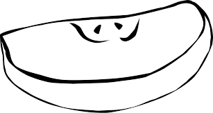 For even more image similar to the image right above. Download Png Library Library Apple Clipart Outline Apple Slice Coloring Page Full Size Png Image Pngkit