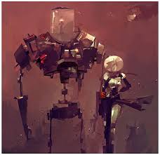 Iron Companion By Betteo Deviantart Com On Deviantart Illustration Art Art Cartoon Illustration