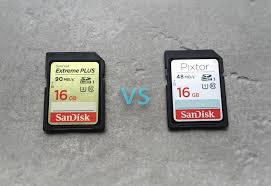 how different are u1 vs u3 sd memory cards cf vs xqd cards