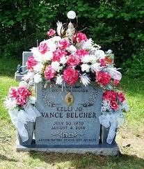 Grave Saddle Summer Grave Flowers Made With Solar Lights That Come On At Dust Beautiful At Night Memorial Flowers Funeral Flower Arrangements Grave Flowers