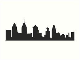 Philadelphia Pa Philly Skyline Art Print By Michellegriff90 Philadelphia Cityscape Skyline Art Philadelphia Skyline
