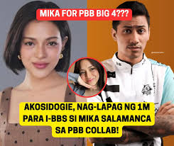 Deejimon - Willing daw gumastos ng 10M si AkoSiDogie para gawing big winner  si Mika Salamanca sa PBB Collab! #MikaSalamanca #PBBCollab  #PBBcollabWithGMA | Facebook
