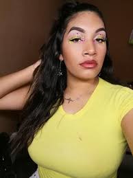 Un Maquillaje de Rayo Neon que Realize🥰 Me Gusto el Resultado😍