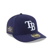 Tampa Bay Rays World Series Side Patch Low Profile 59fifty Fitted Hats New Era Cap Fitted Hats New Era New Era Cap Fitted Hats
