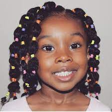10 Cute Back To School Natural Hairstyles For African American Kids Black Kids Hairstyles Natural Hairstyles For Kids Lil Girl Hairstyles