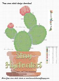 71 x 108 stitches ● design area: Hancock S House Of Happy Free Cactus Cross Stitch Pattern With Some Good Advice