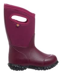 Bogs York Solid Plum Boots - Little ...