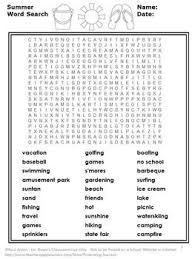 Worksheets 100 summer vacation words answer key. Fun Summer School Activities Vocabulary Sentence Writing Papers Digital Packet Summer School Activities Summer Words Summer Vocabulary Words