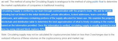 Cryptocurrency updated price charts and coin overviews. Market Cap A Flawed Ranking System For Valuing Crypto Op Ed Bitcoin News