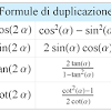 Ovviamente le formule inverse cioè arcsin e arccos che ti danno noto il valore del sin e del cos di un angolo il valore dell' angolo stesso. 1