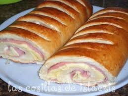 Pan De Mantequilla Relleno De Jamon De York Y Queso Receta Petitchef Receta Pan De Mantequilla Pan Casero Relleno Pizzas Caseras Receta