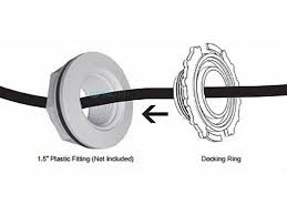 Jandy Pro Series Docking Ring Underwater Nicheless Led Light Kit R0579300