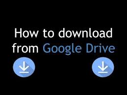 How To Quickly Download Files From Google Drive Youtube