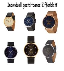 Diese uhren sind mit einem zifferblatt versehen, das die astronomische zeit, die synchronzeit und die gangunterschiede anzeigt. Uhr Inklusive Gravur Gehausefarbe Rose Zifferblatt Schwarz Pauli Edelstahldesign