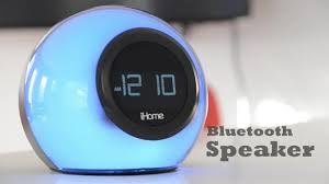 Drag your finger across each column to change the date and time. Ihome Bluetooth Speaker Alarm Clock Youtube