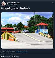 Cara memandu kereta manual semasa naik bukit tidak sama seperti di jalan rata. Ujian Memandu Je Tapi Diberi Jolokan Bukit Paling Seram Dari Jauh Nampak Rendah Bila Di Atas Macam Kat Puncak Everest Viral Mstar