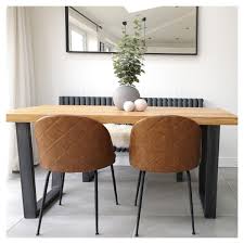 Get the best deals on metal dining room chairs. Lukav Rana Misija Faux Leather Chair Herbandedi Org