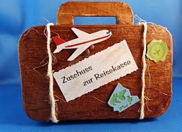 Vorbereitetes Geldgeschenk Reisekasse Bastelversand Dorte Schmidt Burrack Geschenke Geldgeschenke Reisekasse
