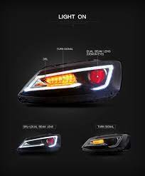 For Led Headlights Tuning Vw Head Lamps Front Projectors Jetta Mk6 2011 2014 Volkswagen Jetta Cool Car Accessories Volkswagen