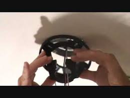 Securing mounting bracket to ceiling electrical box. How To Install A Ceiling Fan How To Install A Mounting Bracket To A Ceiling Fan Youtube